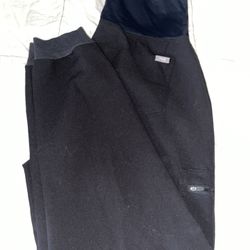 Figs medium maternity jogger scrub pants 