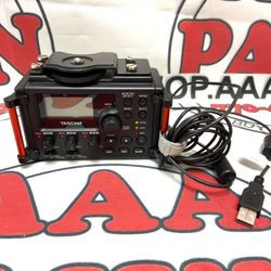 Tascam DR-60DMKII 4-Channel Portable Audio Linear PCM Recorder / Mixer for DSLR 11060427