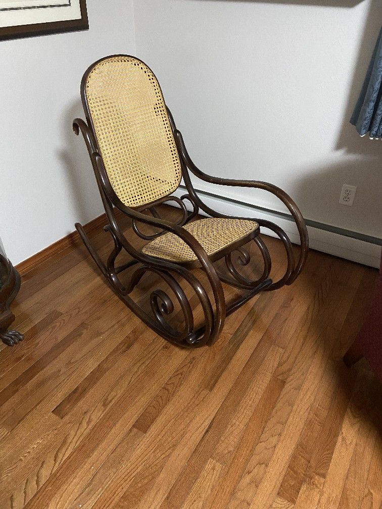 Vintage Wooden Rocking Chair