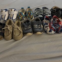 8 Pairs Size 4 Toddler Shoes 
