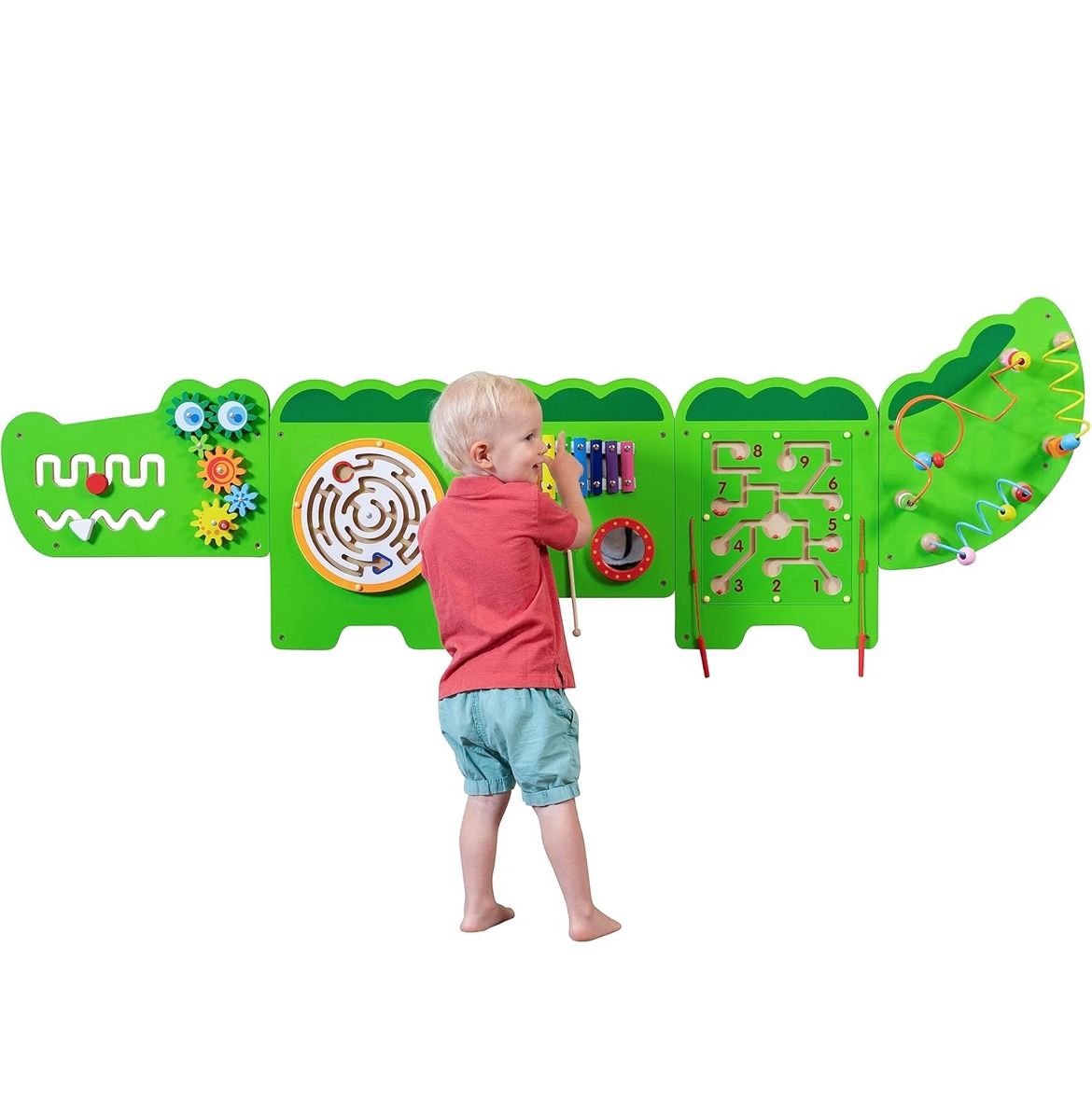 Crocodile Montessori Activity Panel