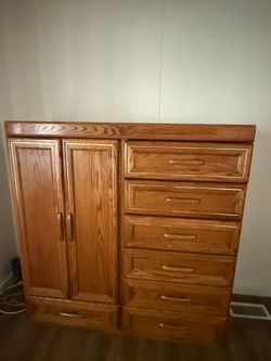 Wood cabinet