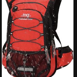 Mubasel Gear Insulated Hydration Backpack Pack with 2L BPA Free Bladder - Keeps Liquid Cool up to 4 Hours – for Running, Hiking, Cycling, Camping New 