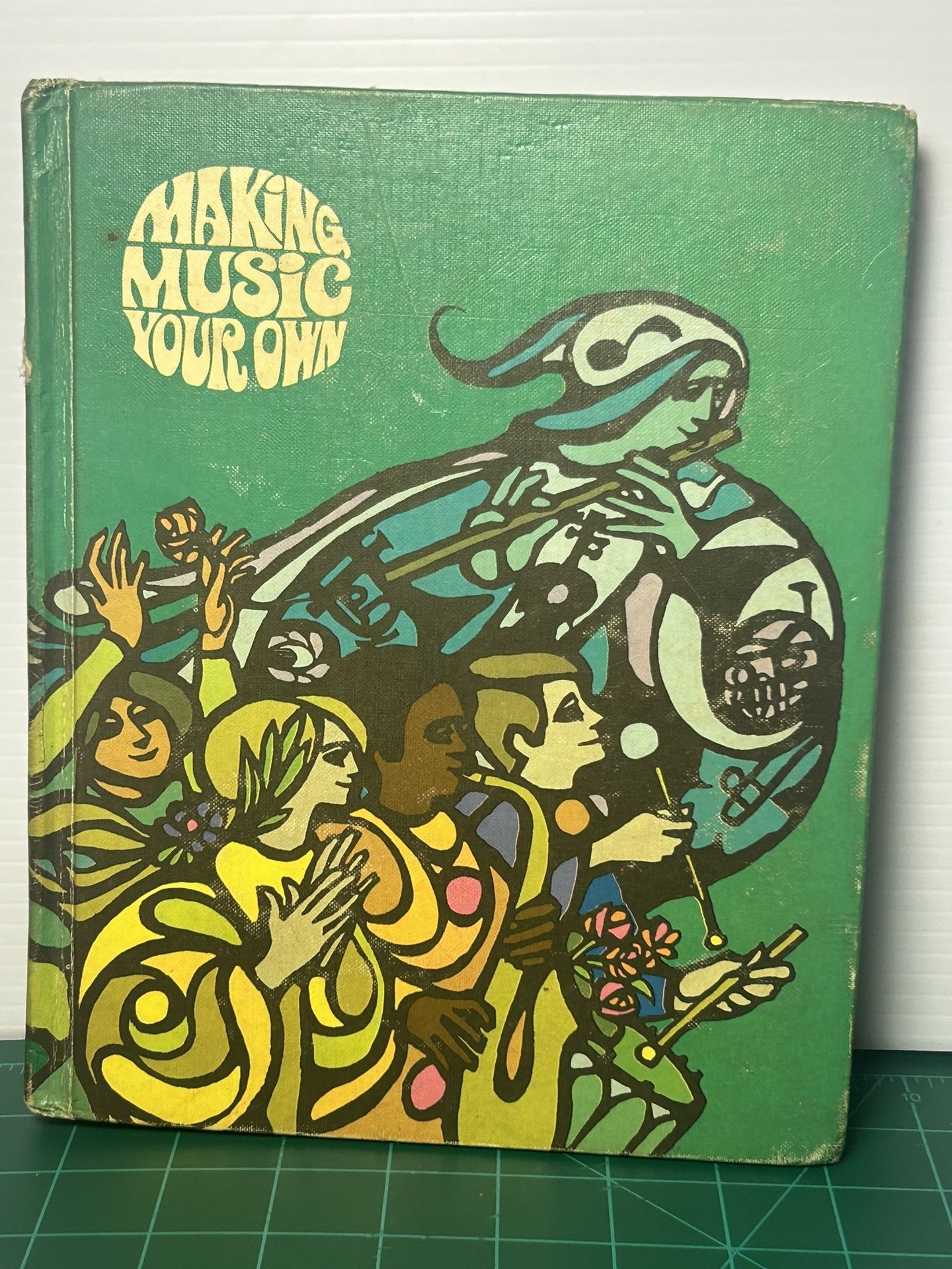 1971 Vintage Making Music Your Own - GREEN Music Book (Hardcover)
