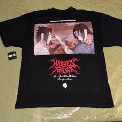 Darc Sport x Naruto Sasuke / Itachi Shirt - Size L