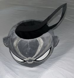 Halloween Plush Black Panther candy bucket. 