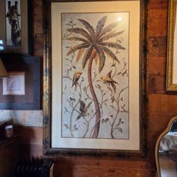 Framed Watercolor 3' X 5'
