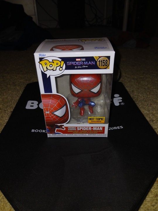 Funko Pop Friendly Neighborhood Spider-Man Hot Topic Exclusive