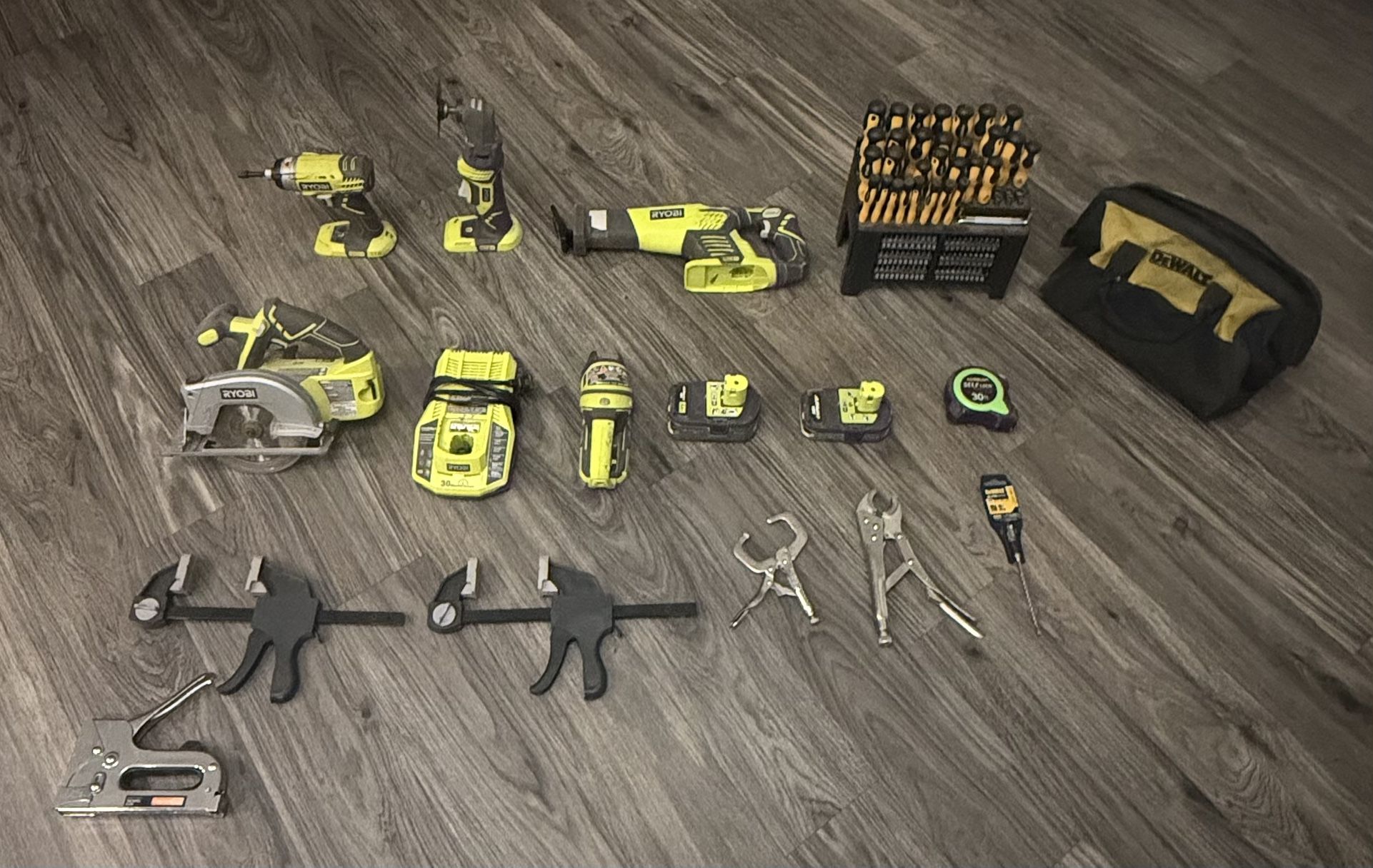 RYOBI Power Tools + Some Random Others