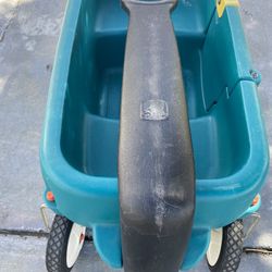Pulling Kids Wagon 