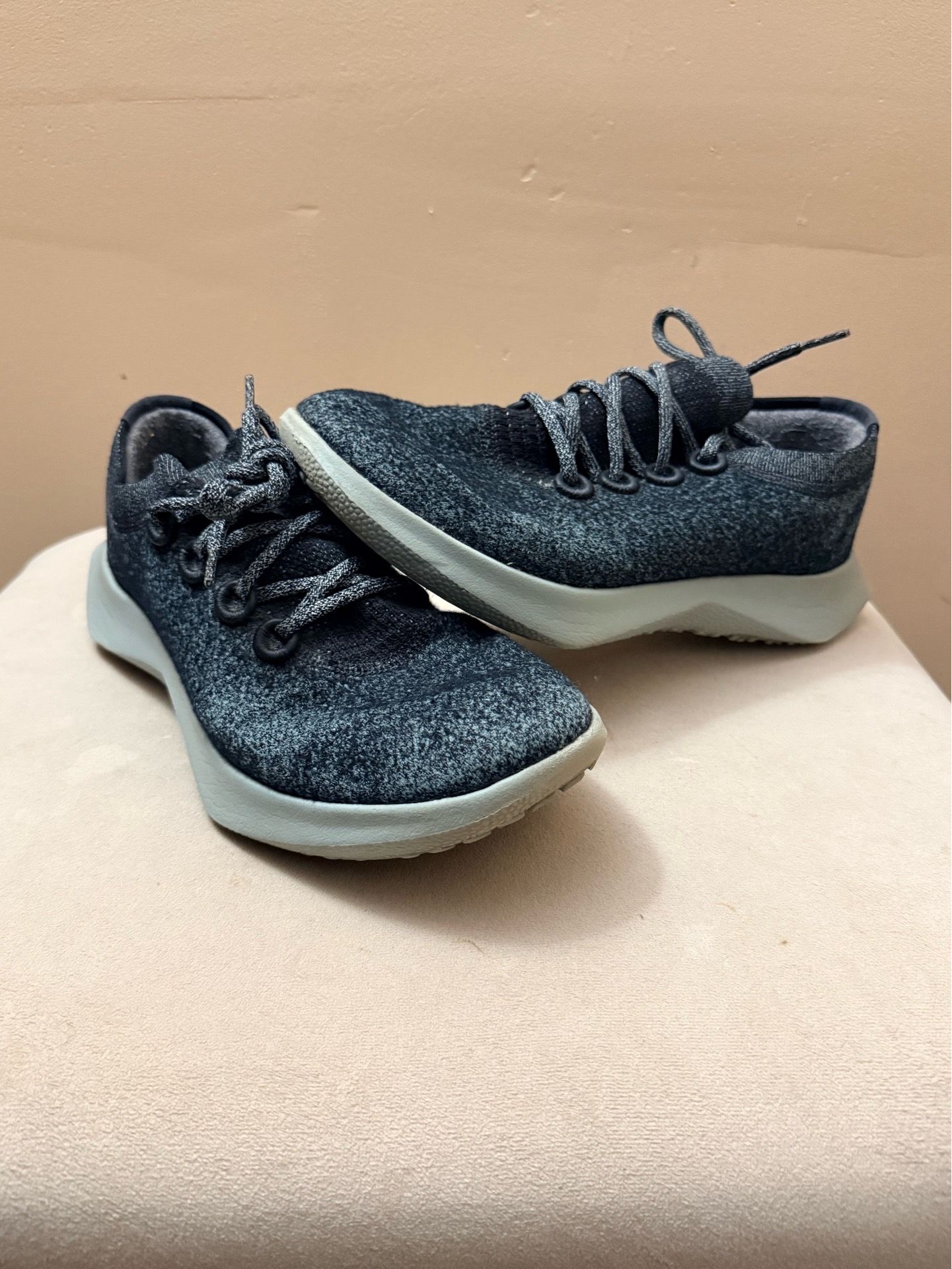 Allbirds Women's Wool Dasher 2 Mizzle WD2 Natural Green Running Shoes W10