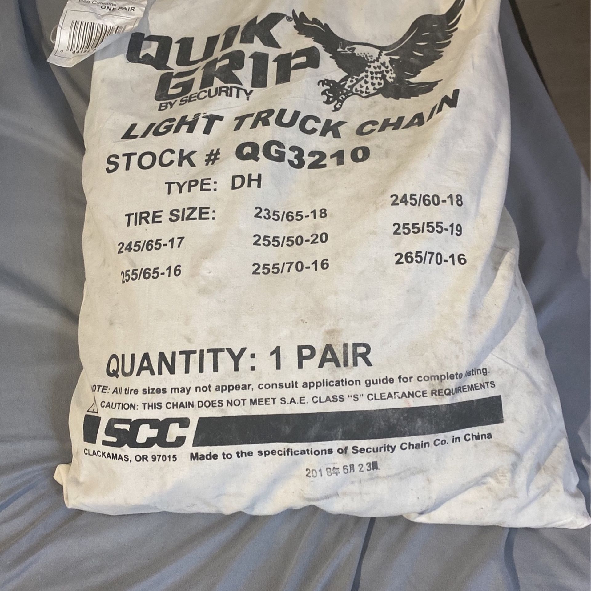 Quik Grip Tire Chain By Security Chain Co.