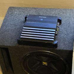 Kicker  ‘12 W Amp 