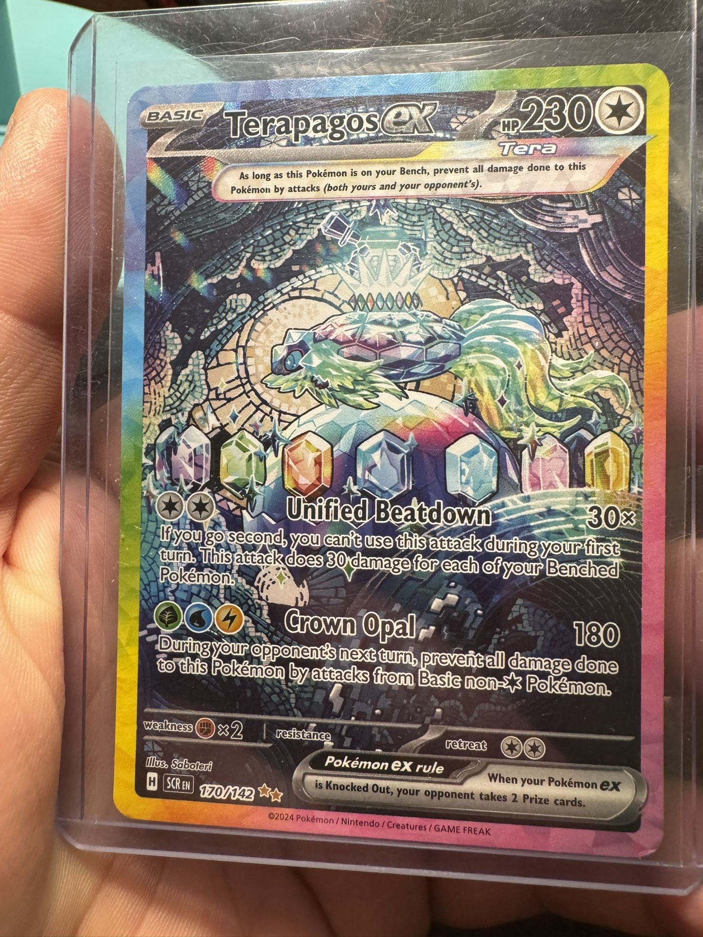 Terapoagos EX (Mint)