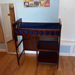 Crib And Changing Table Set With All The Goods