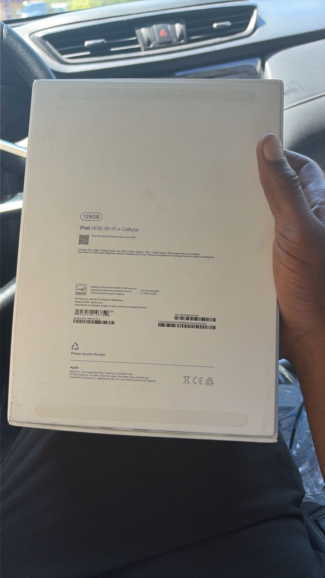 iPad 16a Still In The Box Open Box But New 350