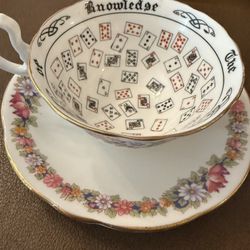 Aynsley Vintage Made In England Tea Cup And Saucer 