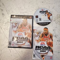 NCAA March Madness 2004 (PlayStation 2, PS2) Complete in Box CIB 