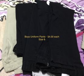 Boys Uniform Pants
