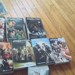 Attack Of Titan Comic Books Collection 