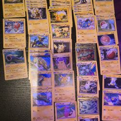 Electric Pokemon Cards 