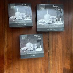 Cuisine And Company Pot And Pans - NEW IN BOX