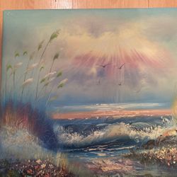 Ocean Oil Painting 