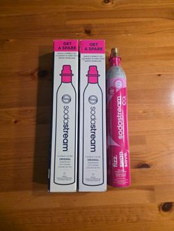 SodaStream Quick Connect CO2 Cylinders (3 Total)