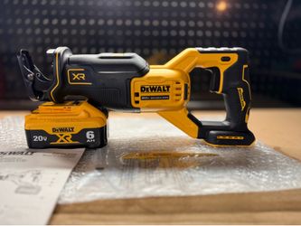 Dewal XR Reciprocating Saw w/ 6ah XR battery