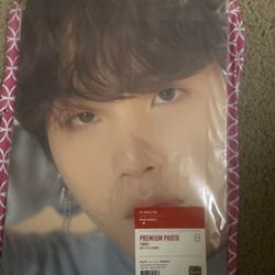 BTS LOVE YOURSELF SPEAKYOURSELF SUGA PREMIUM PHOTO
