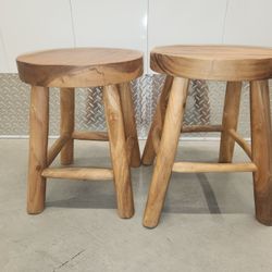 Solid Wood Stools
