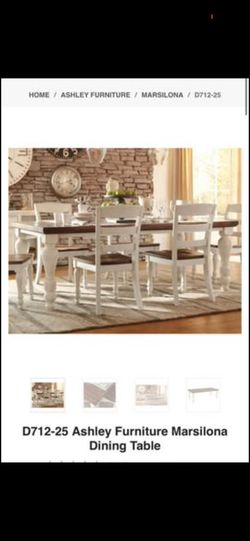 Dining Set 7 pc from Ashley Furniture Good Condition