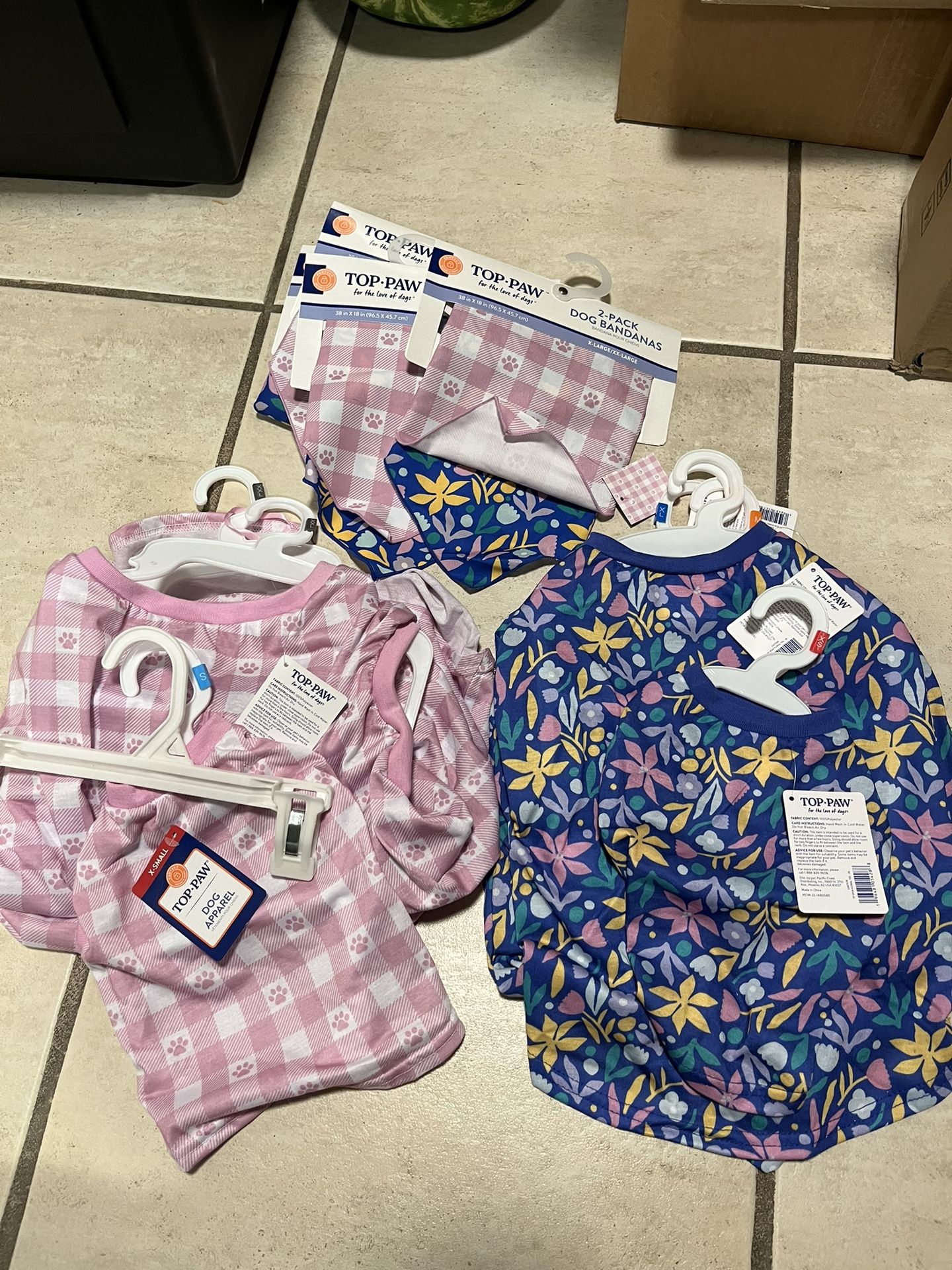 Dog Shirts With Matching Bandannas