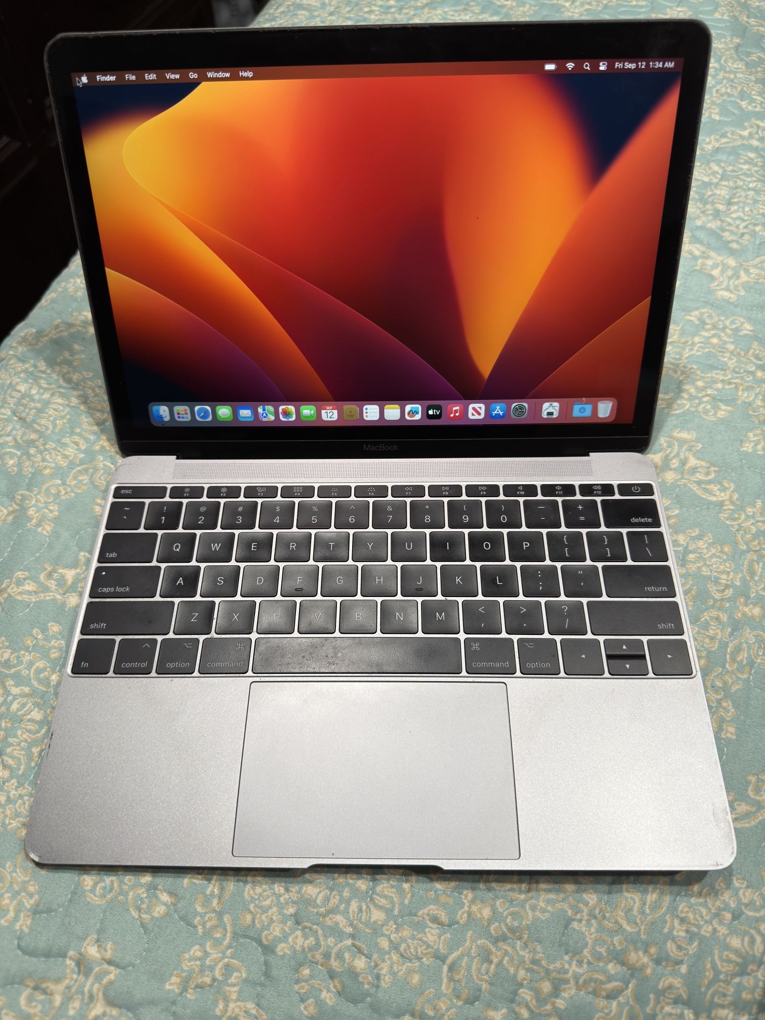 Macbook Retina 2017 1.2GHZ Dual Core Intel Core M3 8gb Of Ram And 256gb Flash Drive