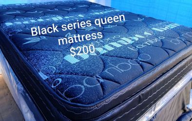 $200 Queen pillow top mattress only brand new free del3ivery same day