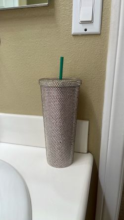 Stainless steel glitter tumbler super girly