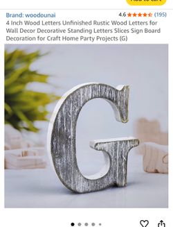 4 Inch Wood Letters Unfinished Rustic Wood Letters