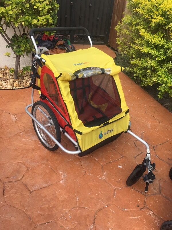 Instep turbo store elite bike trailer