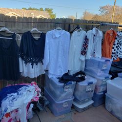 Women's Long Sleeve Tops. Size Large