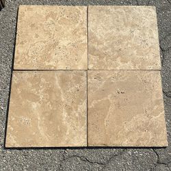 Tumbled Travertine 16x16
