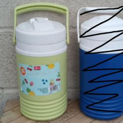 2 Qt cooler jug pickup 2-11 pm rainbow/Charleston cash only read description 