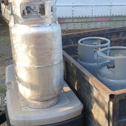 Forklift Propane Tank Full Stell $150