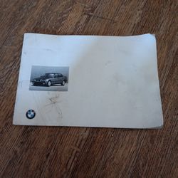 BMW Oweners Manual