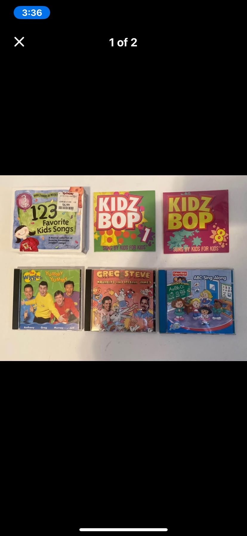 New & Gently Used Children’s Music CDs and Bonus Monkey Headphones