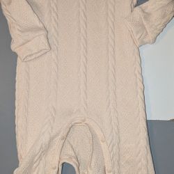Beautiful Irish Knitted One Piece 