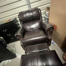 Leather Recliner 