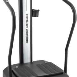 Stand On Vibration Platform With Handrails