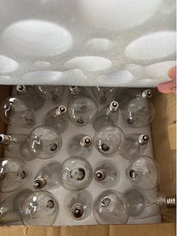 Glass light bulbs
