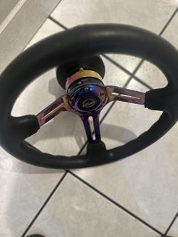 Nrg Steering Wheel, Without Hub. + Quick Release