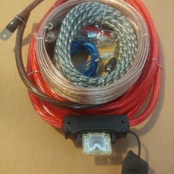 SCOSCHE 4 GAUGE CCA/ OFC HYBRID CAR AMPLIFIER INSTALL KIT 80A MAXI FUSE ( BRAND NEW PRICE IS LOWEST  )